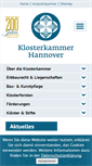 Mobile Screenshot of klosterkammer.de